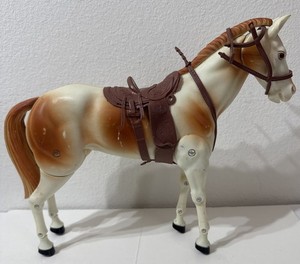 Vtg 1973 Lone Ranger Rides Again Tonto's Horse Scout Gabriel Hard Plastic Figure