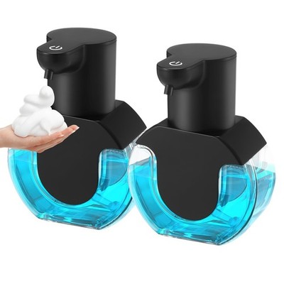 2 Pack Automatic Soap Dispenser,14.2oz/420ML Touchless Automatic Foaming Hand...