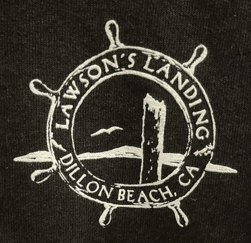Lawson’s Landing-Dillion Beach CA Black Hoodie Size Medium - Picture 4 of 5