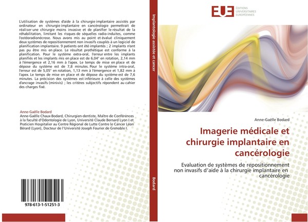 Imagerie MéDicale Et Chirurgie Implantaire En CancéRologie Anne-GaëLle Bodard-image