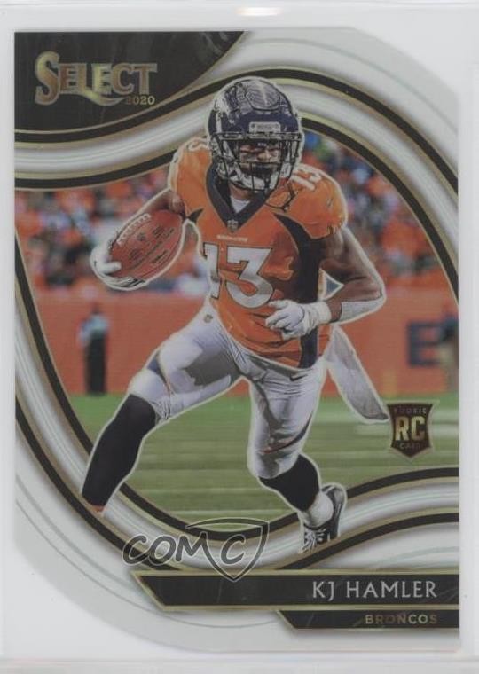 2020 Panini Select Field Level White Prizm Die-Cut KJ Hamler #367 0a6
