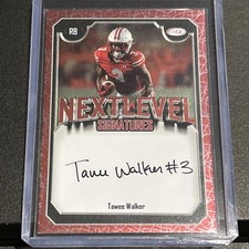 2024 Sage Next Level Signatures Auto- Tawee Walker- #NLS-TW- Wisconsin Badgers