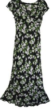 NEW, Reformation Lisola Floral-Print Crepe Maxi Dress Size S #RF220