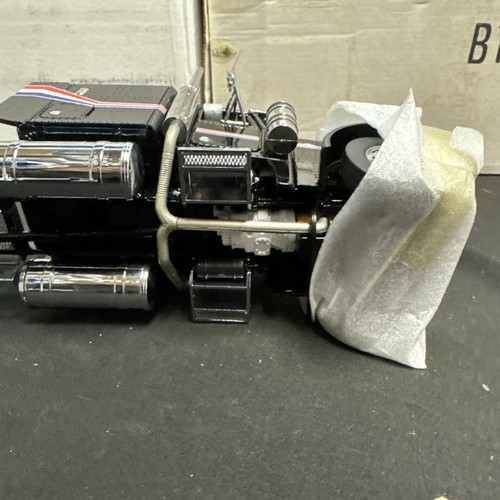FRANKLIN MINT PETERBILT MODEL 379 TRUCK AND TRAILER US. FLAG 1:32 SCALE DIE CAST - Picture 5 of 20
