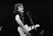 Dave Edmunds Vocal Performs At The Paradiso 1990 Old Music Photo