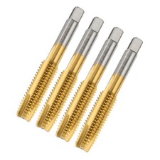 4pcs 1/2-13 UNC B2 Spiral Point Thread Tap TAPPING THREADING Titanium Coated