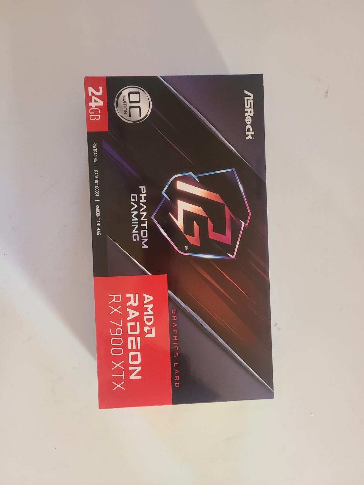 (BOX ONLY) ASRock AMD Radeon RX 7900 XTX Phantom Gaming OC 24GB GDDR6 Gra G3D