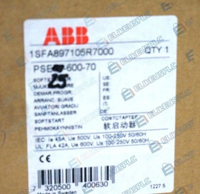 NEW ABB 1SFA897105R7000 SOFTSTARTER DRIVE PSE-25-600-70 PSE2560070