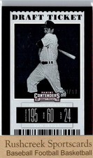 2019 Contenders Draft Picks #5 Reggie Jackson Purple Draft Ticket /99