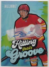 2025-26 Allure Zayne Parekh RC #HTG-6 Flames Hitting Their Groove Auto