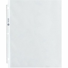 Business Source, BSN74550, Top-Loading Poly Sheet Protectors, 100 / Clear