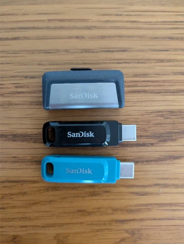 Sandisk 256GB+128GB+128GB Ultra Dual Drive USB C Flash Drive bundle x3