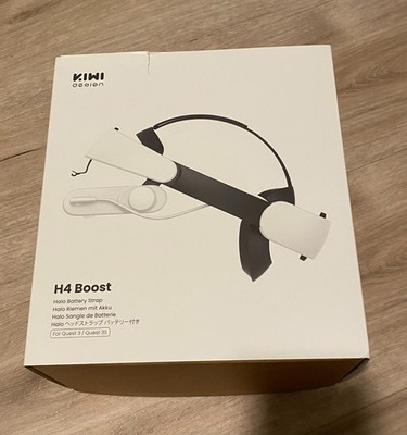 KIWI H4 Boost Comfort Head Strap for Meta/Oculus Quest 3/3s - NEW-OPEN BOX