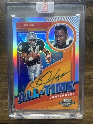 2024 Bo Jackson Contenders Optic Dual Auto 12/25 Raiders