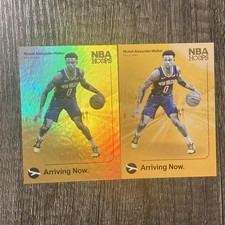 Nickeil Alexander-Walker 2019-20 Panini NBA Hoops Arriving Now Holo Foil + Base 