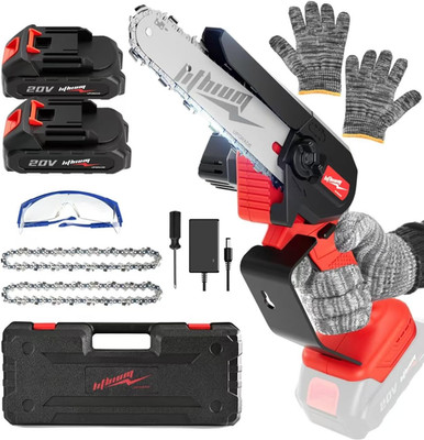 Mini Chainsaw Cordless, 6 Inch Portable Electric Chainsaw, One-Hand Handheld Sma