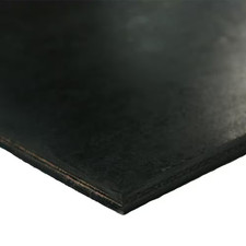 Heavy Black Conveyor Belt - 0.41 3 Ply Thick X 6 In. Width X 8 Ft. Length - Ru