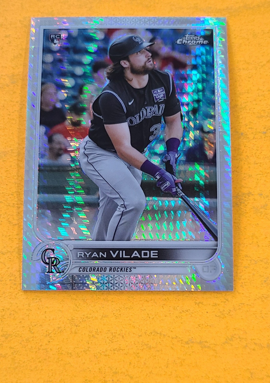 2022 Topps Chrome #85 Ryan Vilade Prism Refractor RC