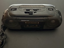 Vintage Boombox Sound Design AM FM Stereo Radio Tape Cassette Recorder
