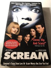 Scream (1996) VHS Horror Slasher Neve Campbel...