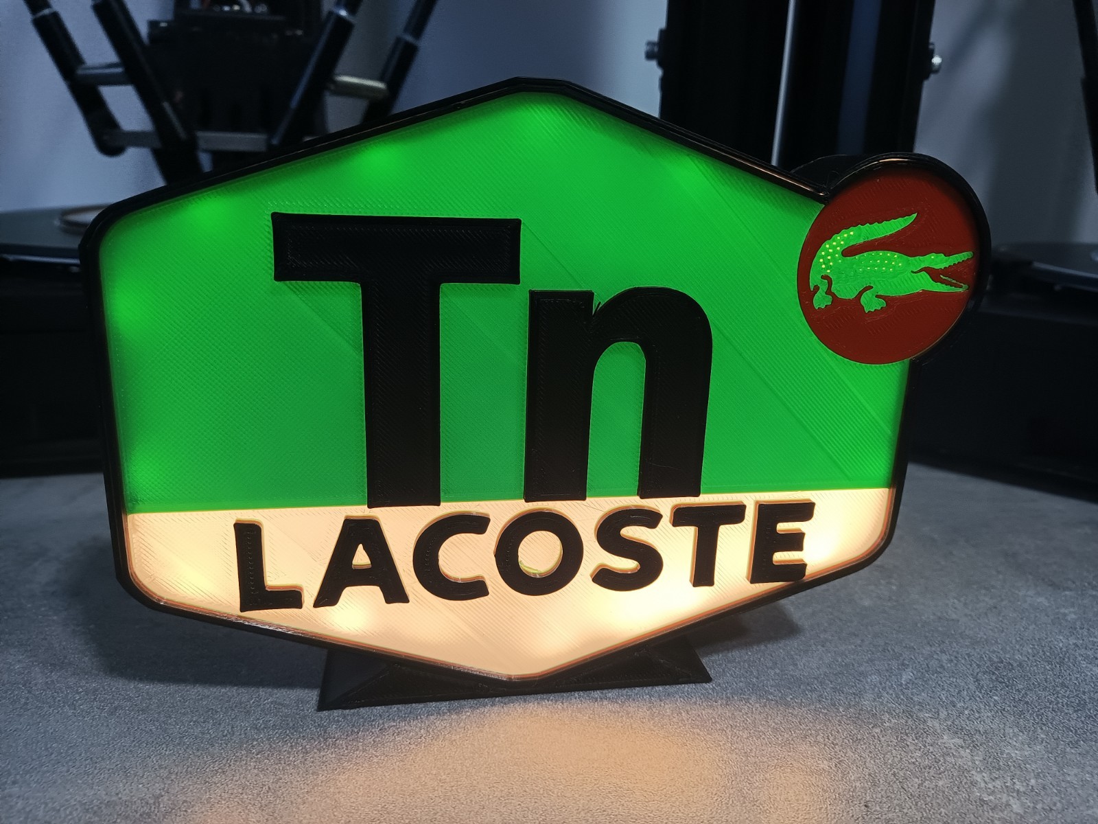 Logo Lumineux - Nike Tn Lacoste 