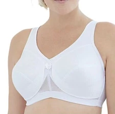 Glamorise Magic Lift Active Support Wire-Free Bra Style 1005 size 48DD