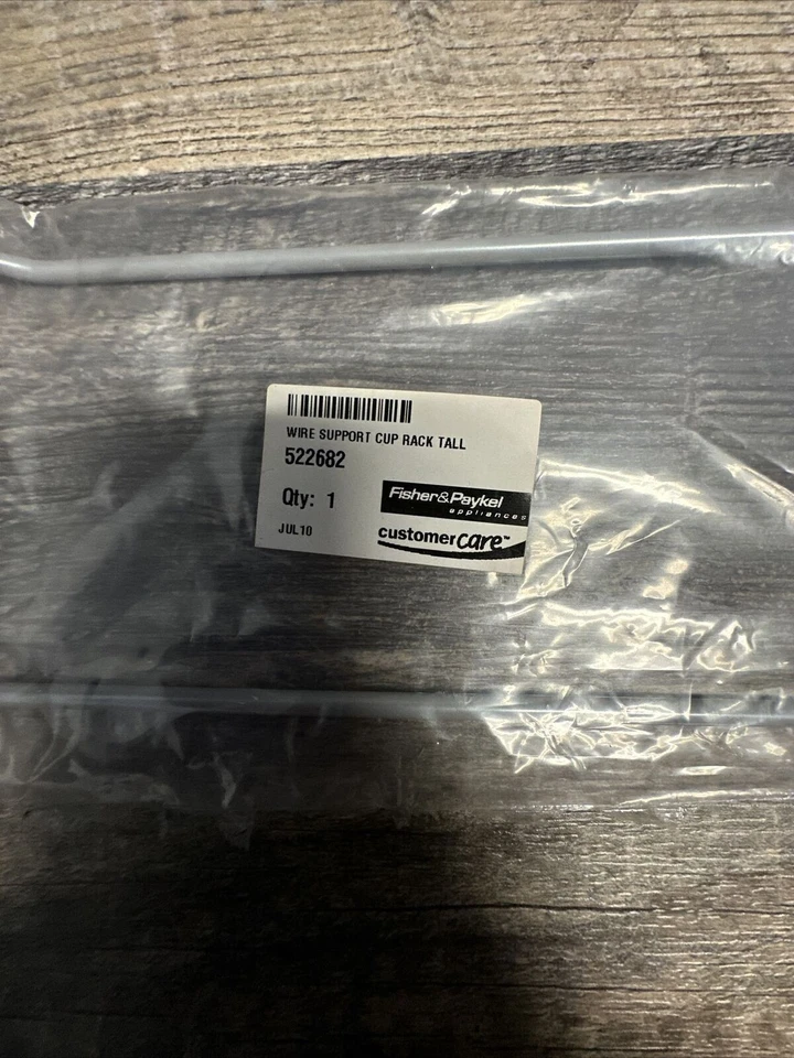 NUEVO OEM Fisher Paykel Lavavajillas Alambre Soporte Taza Estante Alto 522682 | NT1458 Foto 4 de 4