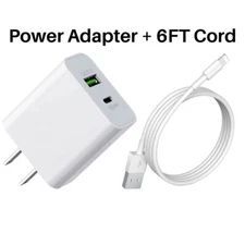 20W PD QC 3.0 Dual Fast Charger Wall Plug Adapter Charging Cable Lot For iPhone