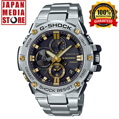 Casio G Shock Gst B100d 1a9jf G Steel Bluetooth Ios Android Solar Gst B100d 1a9 Ebay