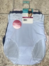 NWT Womens Radiant Vanity Fair 3 Pack Light Luxe Brief Panties Size Small 5