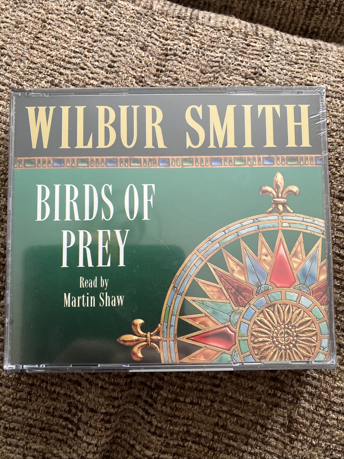 NEW & SEALED Birds Of Prey by Wilbur Smith Audiobook CD 2010 READ BY MARTIN SHAW