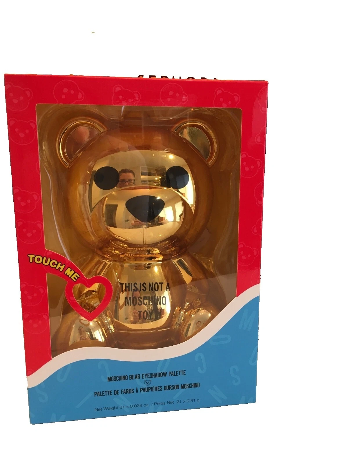 Paletas de sombra de Maquiagem para os Olhos Moschino Sortidas