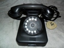 Telefono a disco Siemens - Milano  anni 50 leggi