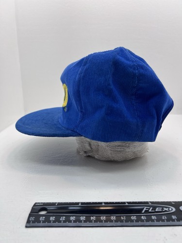 Vintage Stylemaster WD-40 Blue Corduroy Snapback Hat - Foto 5 di 10