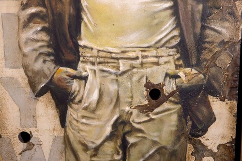Bill Mack Radically Cool James Dean 1 of 9 Uniques on Original Hollywood Sign - Picture 5 of 12