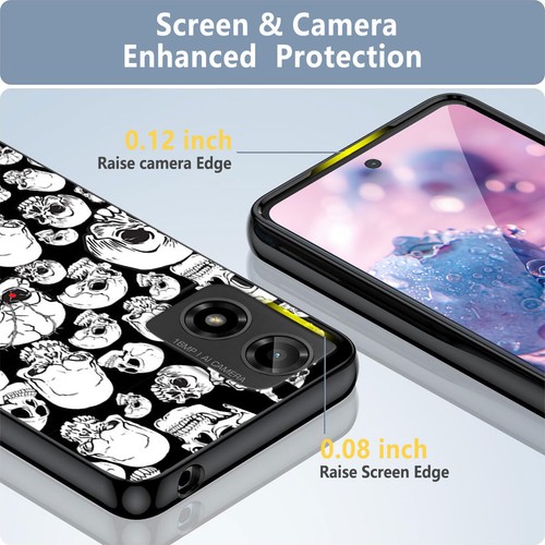 For Motorola Moto G Power G Play G Stylus Skull Skeleton Design Phone Case Cover - Zdjęcie 12 z 53