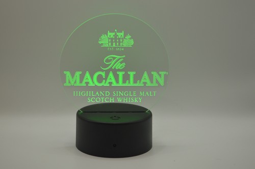 Macallan Scotch Whisky Bar LED Light Sign, USB or Battery Powered, Whiskey - Picture 3 of 7