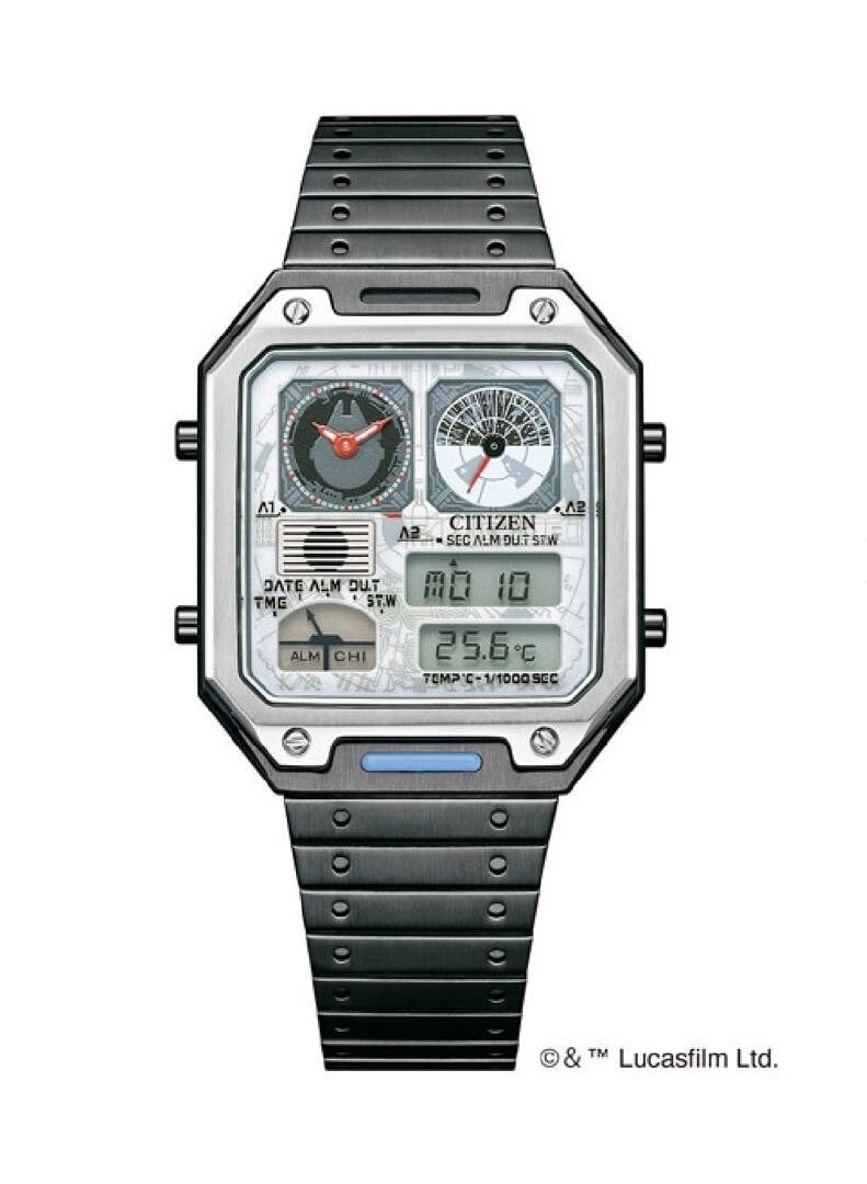 おまけ付き シチズンSTARWARS ミレニアムファルコン JG2146-53H CITIZEN RECORD LABEL STAR WARS Limited 200 JG2146-53H Watch