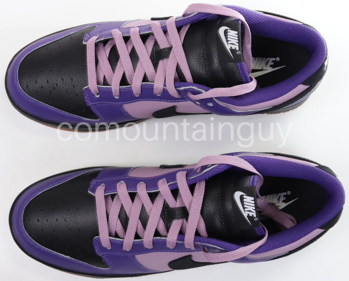 Nike Dunk Low ID By You Purple/Black Gum Sole FN0569-900 Nike Dunk Low ID By You Purple/Black Gum Sole FN0569-900