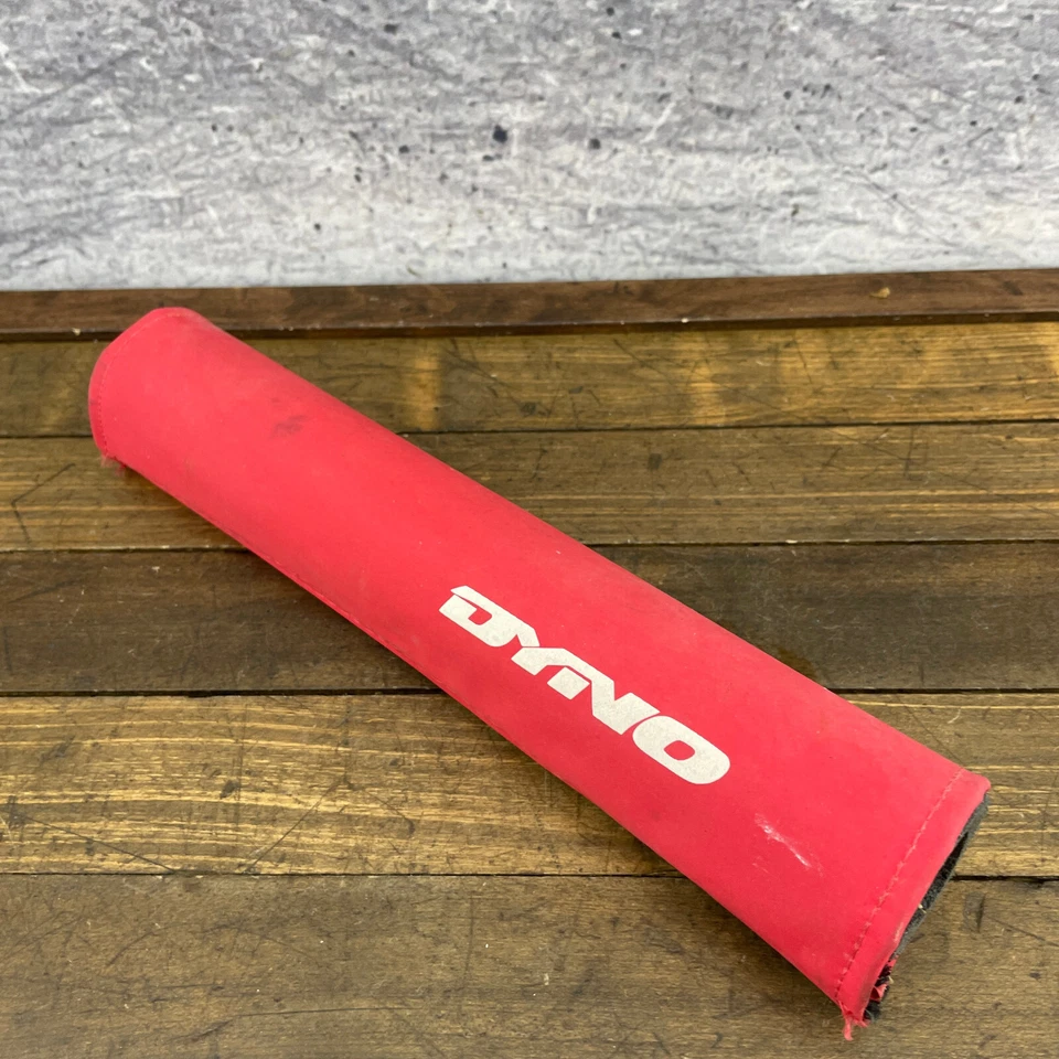 BMX Dyno BMX Frame Pad Red 80s 90s Vintage VFR Old School BMX Original - Image 2 of 4