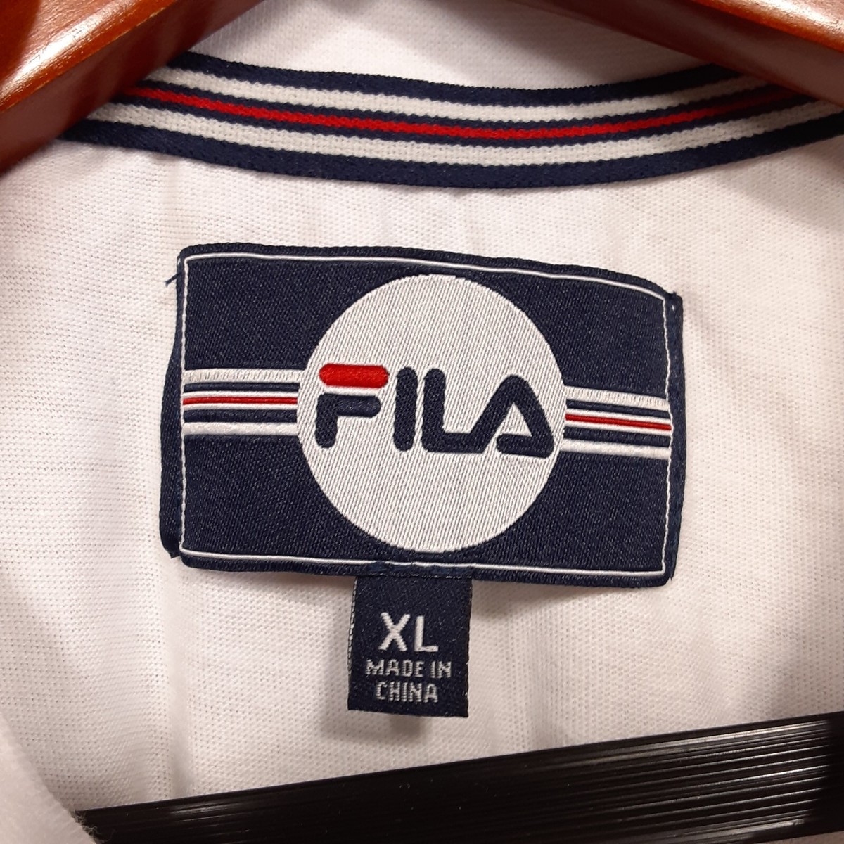 【FILA】 Super Cooling Running T-Shirt / 追跡付 Fila Italia Boys Athletic T-Shirt Sz.XL/Red-White-Green