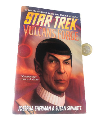 Book Star Trek Vulcans Force Vintage ra