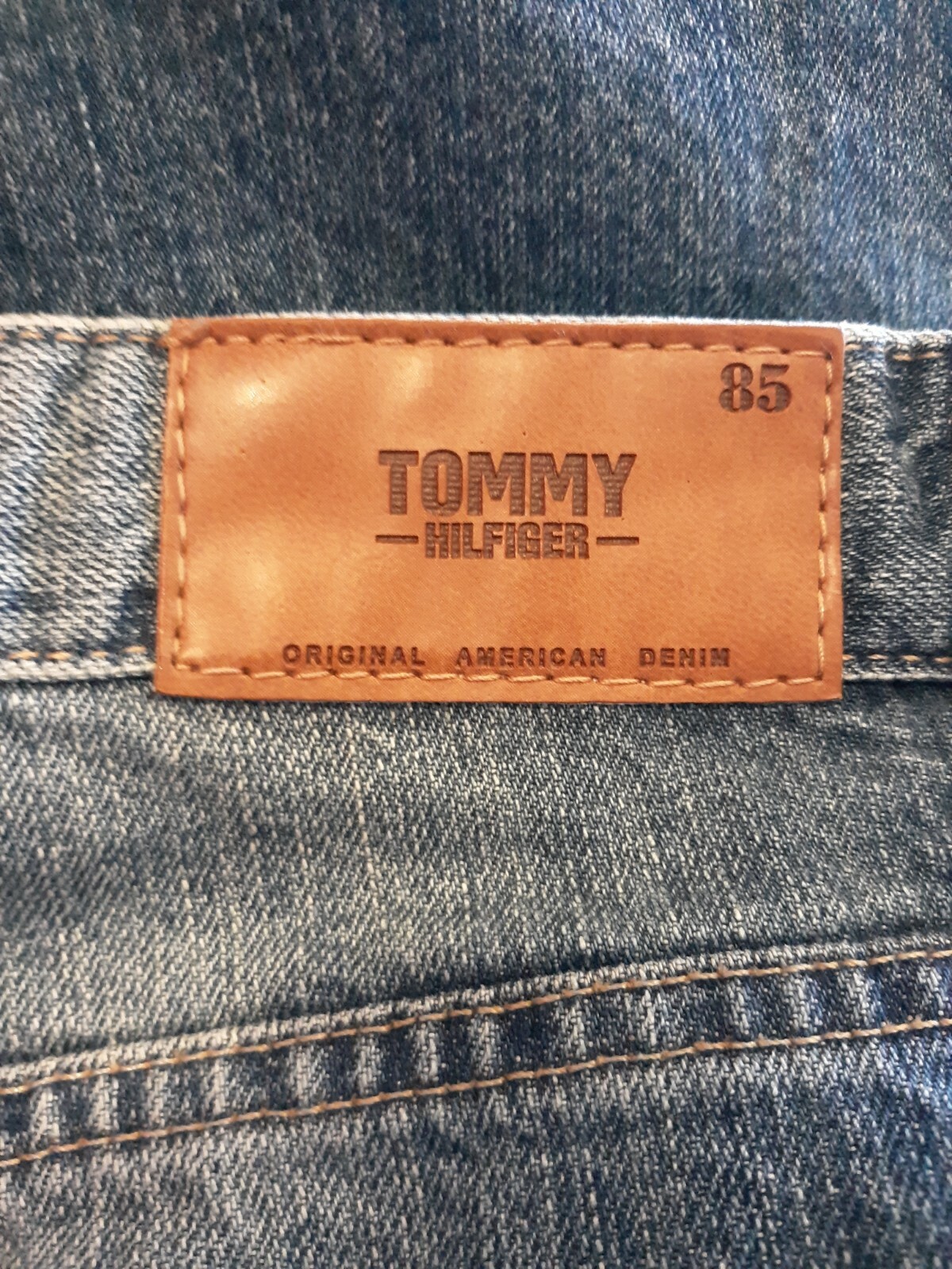 MEN'S JEANS SIZE 34 RELAXED FIT BLUE TOMMY HILFIGER 34 X 32 thumbnail 10