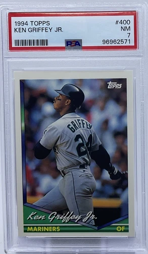 Ken Griffey Jr. PSA 7 - 1994 Topps -Mariners, Reds,  MVP,  Junior, 630 HR, HOF