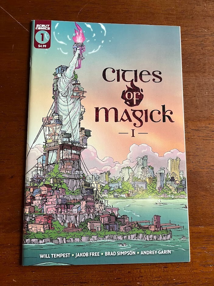 Cities Of Magick # 1 Nm Scout Comics 2022