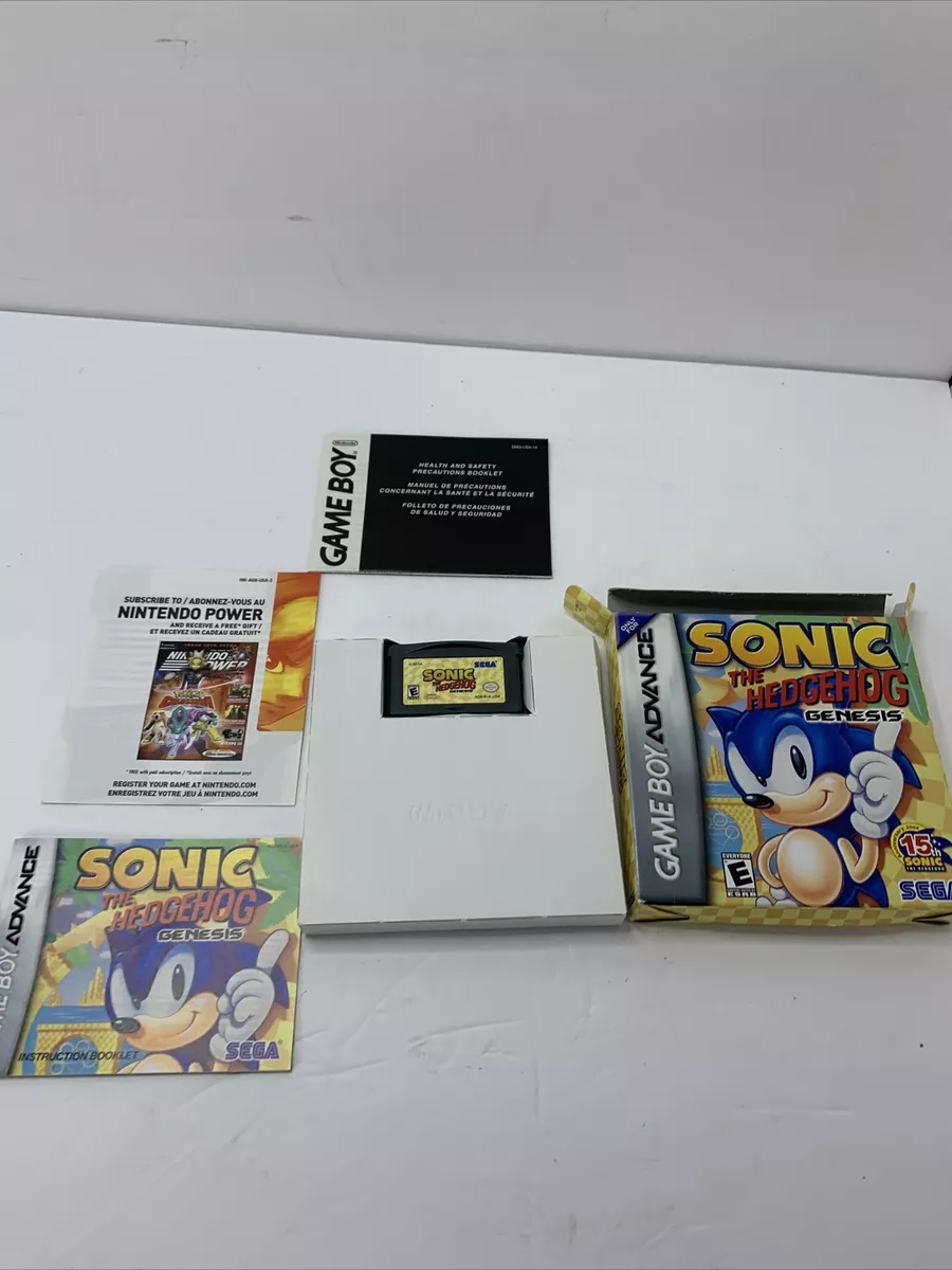 Sonic the Hedgehog: Genesis (Nintendo Game Boy Advance, 2006) for sale  online