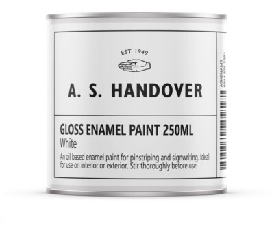 Übergabe Signwriting & Nadelstreifen Emaille - Ölfarbe - 38 Farben 250ml