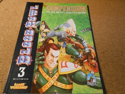 Games Workshop Warhammer Blood Bowl Compendium #3 Digest Miniature Magazine!
