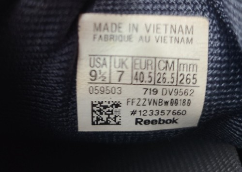 Scarpe sneakers Reebok donna taglia 9,5 velocità TR Flexweave DV9562 blu nero - Foto 10 di 10