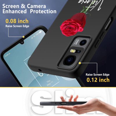 Cover Fiorita Personalizzata Per TCL 30/50/5G/40 XL/503 E T-Mobile Revvl 7 - Foto 5